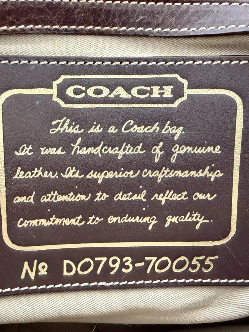 Coach beautiful vintage